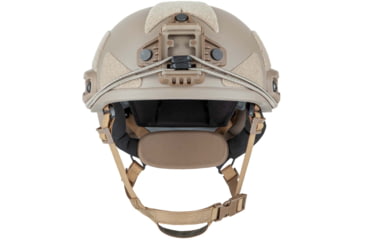 Image of UARM HCBH High Cut Ballistic Helmet, Teijin Twaron Aramid, Tan, Large, HCBHLT