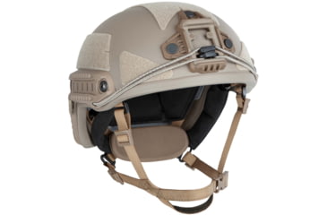 Image of UARM HCBH High Cut Ballistic Helmet, Type IIIA Threat Level, Tan, M, HCBHMT