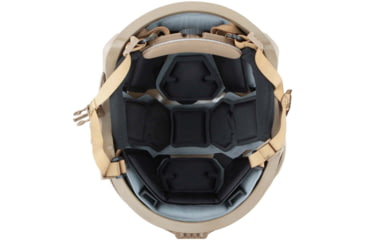 Image of UARM HCBH High Cut Ballistic Helmet, Type IIIA Threat Level, Coyote, M, HCBHMC