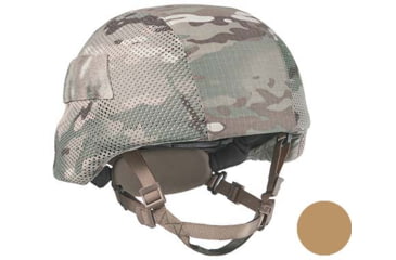 Image of UARM LCBH Low Cut Ballistic Helmet, Type IIIA Threat Level, Coyote, M, LCBHMC