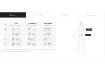 Image of UARM MPC Metropolis Plate Carrier, Skeletal Cummerbund, Black, S, MPCSB-ECMPCSB