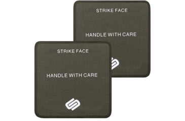 Image of UARM SA3USP Level III+ UHMWPE Side Armor Plates, 6in x 6in, Pair, Black, One Size, SA3USP62