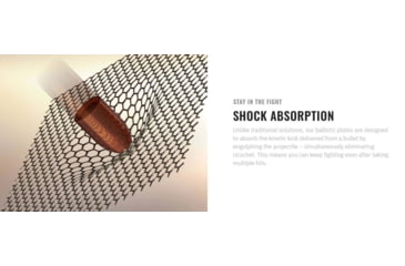 Image of UARM SA4ASH Level IV+ Aluminum Oxide Shoulder Armor Plate, S-XL, SA4ASH2