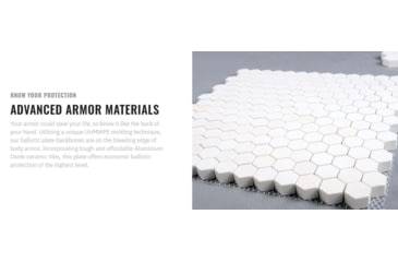 Image of UARM SA4ASH Level IV+ Aluminum Oxide Shoulder Armor Plate, S-XL, SA4ASH2