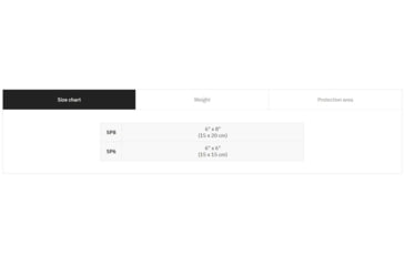 Image of UARM SA4SSP Level IV+ Silicon Carbide Side Armor Plate, 6X8, SA4SSP82