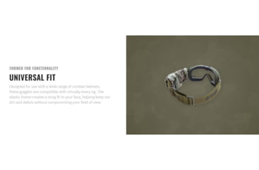 Image of UARM TBG Tactical Battle Goggles, Ranger Green, TBGR