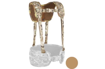 Image of UARM TCCA Tactical Clavicle Carrier Assistance, Coyote, S-XL, TCCAC