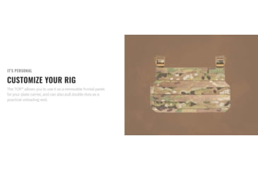 Image of UARM TCR Tactical Chest Rig, Multicam, S-XL, TCRM-RASBM