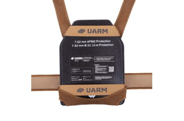 Image of UARM WPC Weightless Plate Carrier, Skeletal Cummerbund, Coyote, S, WBPCSC-SCWBPCSC
