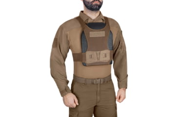 Image of UARM WPC Weightless Plate Carrier, Skeletal Cummerbund, Coyote, S, WBPCSC-SCWBPCSC