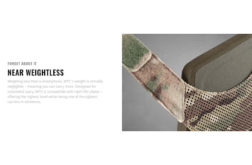 Image of UARM WPC Weightless Plate Carrier, Skeletal Cummerbund, Multicam, S, WBPCSM-SCWBPCSM