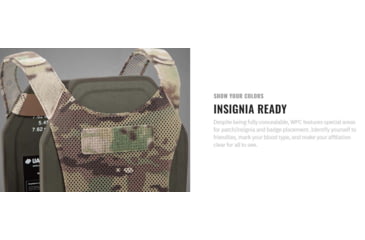 Image of UARM WPC Weightless Plate Carrier, Skeletal Cummerbund, Multicam, S, WBPCSM-SCWBPCSM
