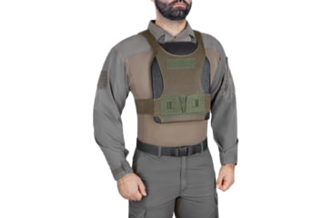 Image of UARM WPC Weightless Plate Carrier, Skeletal Cummerbund, Ranger Green, S, WBPCSR-SCWBPCSR