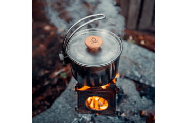 Image of Uberleben Kessel Pot w/ Waxed Canvas, Stainless, UB-KE00-0101