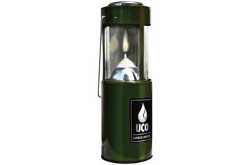 Image of UCO Candle Lantern-anod Green L-AN-STD-GREEN
