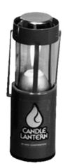 Image of UCO Candle Lantern with 9-hour Candle, Red 805765