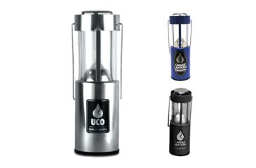 Image of UCO Candle Lanterns, Aluminum, Green, Red