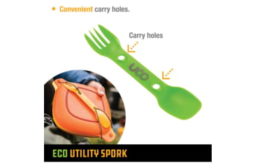 Image of UCO Eco Utility Spork Grn/Lav
