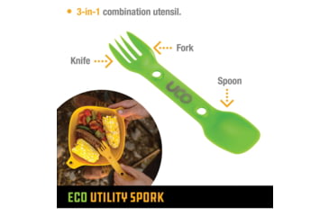 Image of UCO Eco Utility Spork Grn/Lav