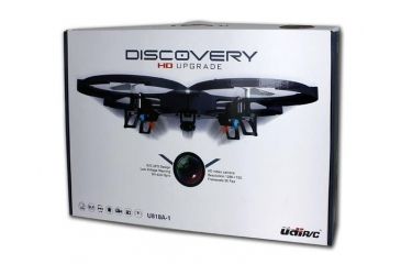 Image of UDI RC U818A-1 2.4Ghz 4 Channel 6 AXIS UFO Drone w/2MP 720P camera &amp; protection, Dark Blue 61236