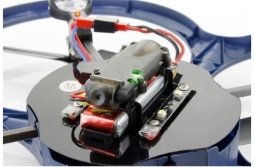 Image of UDI RC U818A-1 2.4Ghz 4 Channel 6 AXIS UFO Drone w/2MP 720P camera &amp; protection, Dark Blue 61236