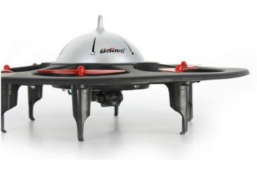 Image of UDI RC U845 UFO Drone 2.4Ghz 4 Channel 6 AXIS headless w/720P HD camera, Black 61324