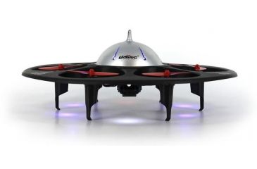 Image of UDI RC U845 UFO Drone 2.4Ghz 4 Channel 6 AXIS headless w/720P HD camera, Black 61324