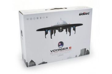 Image of UDI RC U845 UFO Drone w/WIFI FPV 2.4Ghz 4 Channel 6 AXIS headless w/720P HD camera, Navy Blue 61325