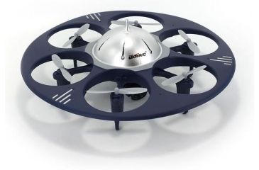 Image of UDI RC U845 UFO Drone w/WIFI FPV 2.4Ghz 4 Channel 6 AXIS headless w/720P HD camera, Navy Blue 61325