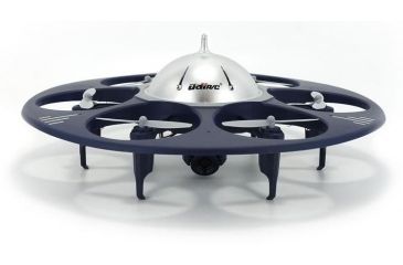 Image of UDI RC U845 UFO Drone w/WIFI FPV 2.4Ghz 4 Channel 6 AXIS headless w/720P HD camera, Navy Blue 61325