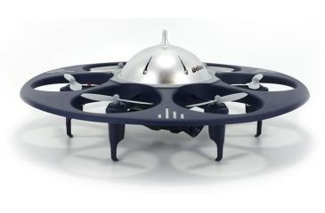 Image of UDI RC U845 UFO Drone w/WIFI FPV 2.4Ghz 4 Channel 6 AXIS headless w/720P HD camera, Navy Blue 61325