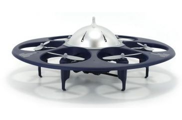Image of UDI RC U845 UFO Drone w/WIFI FPV 2.4Ghz 4 Channel 6 AXIS headless w/720P HD camera, Navy Blue 61325