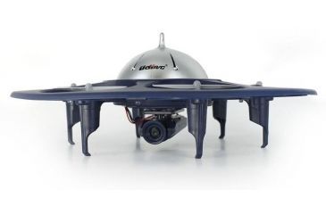 Image of UDI RC U845 UFO Drone w/WIFI FPV 2.4Ghz 4 Channel 6 AXIS headless w/720P HD camera, Navy Blue 61325