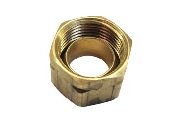 Image of Uflex USA Compression Nut w/Sleeve 61CA-6 Brass 65727