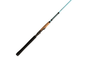 Image of Ugly Stik Carbon Inshore Spinning Rod, Saltwater, Handle Type C, 6ft. 6in. Rod Length, Medium Power, Extra Fast Action, 1 Piece, Seafoam Green, USCBIN1017S661M