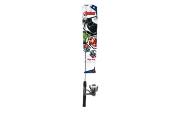 Image of Ugly Stik Marvel Black Panther Combo, 4.9/1, Right/Left, 30, 3ft. Rod Length, Medium Power, 1 Piece Rod, USBLKPNTKIT