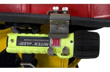 Image of UnderWater Kinetics Nitex Yellow Flashlight with Helmet Clip