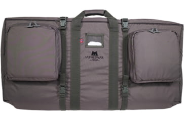 Image of Ulfhednar Double Bow Bag w/Backpack Straps, Black, UH038