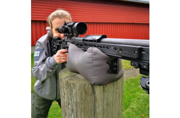 Image of Ulfhednar Kuddi Shooting Support Pillow w/ SpexLite Fill, SpexLite 2511, Heavy-Weight, Wolf Grey, UHKUDDI-HW