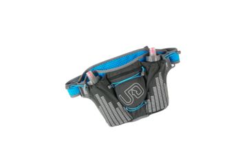 Image of Ultimate Direction Groove Stereo Belt With Bottles, Graphite, Extra Small/Small 80453116GPH-X/S