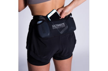 Image of Ultimate Direction Hydro Short - Womens, Onyx, Medium, 83466019ONX-MD