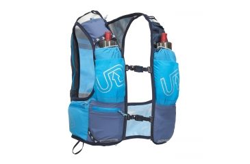 Image of Ultimate Direction Mountain Vest 4.0 Running Vest, Custom Fit w/ Easy On-the-Go Adjustment, Blue, SM 80457418SGB-SM