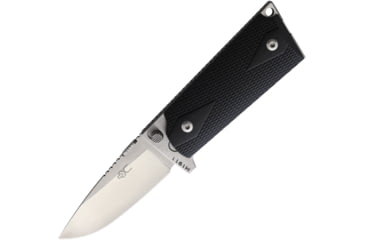 Image of Ultimate Equipment M1911 Compact Hammerhead Folding Knife, 3 satin finish 440C stainless blade, Black checkered G10 handle, CTGB-440C