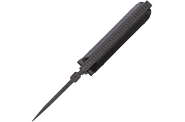 Image of Ultimate Equipment M1911 Compact Hammerhead Folding Knife, 4.25in Closed, 3in Black Titanium Coated 440C SS Drop Point, Black Checkered G10 Handle, CKGB-440C