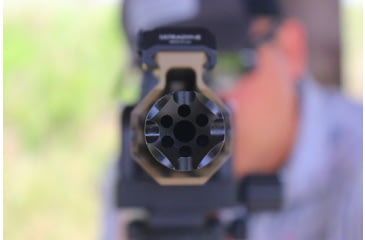 Image of Ultradyne Athena Linear Compensator, 223/5.56, 1/2x28, Black, UD10660