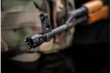 Image of Ultradyne Athena Liner Compensator 7.62x39mm Black Nitride 416 Stainless Steel 14x1 LH, UD10850