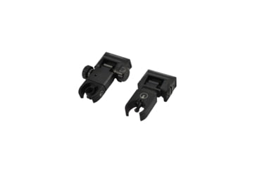 Image of Ultradyne C4 Flip-Up Front/Rear Sight Set, Black, UD10480
