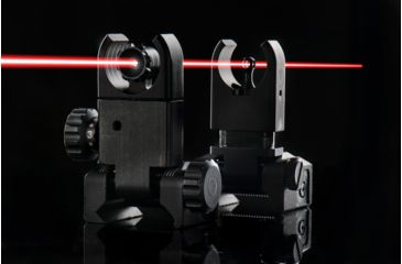 Image of Ultradyne C4 Flip-Up Front/Rear Sight Set, Black, UD10480