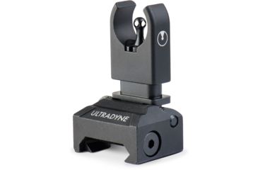 Image of USED Ultradyne C4 Flip-Up Front Sight, Picatinny Mount, Black, UD10440, EDEMO1, Used, Condition Like New, Inspect and Rebox