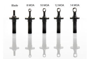 Image of Ultradyne C4 Front Sight Post, A2 Blade, Black, UD10600